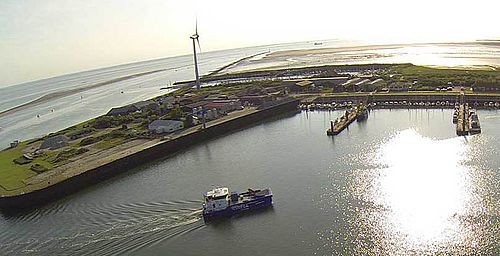 Borkum harbour
