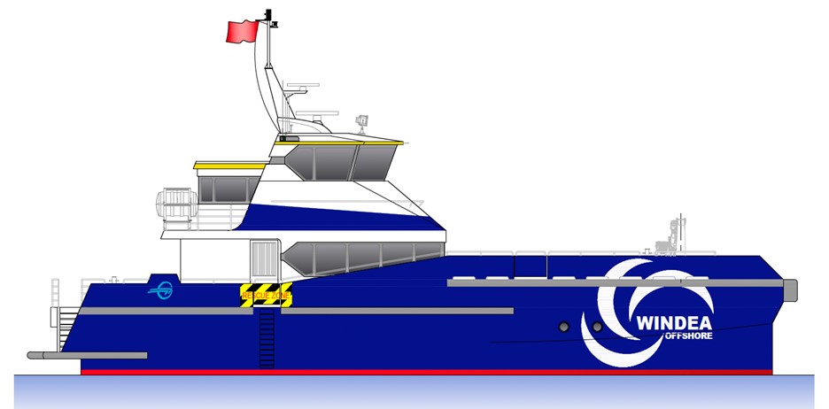 WINDEA CTV LLC begins construction of three U.S. Crew Transfer Vessels